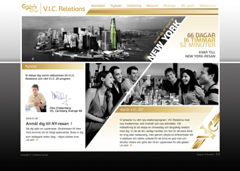 Carlsberg V.I.C. Relations