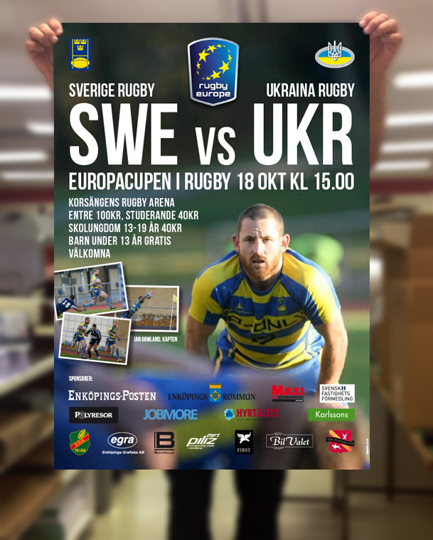 SWE - UKR i Rugby